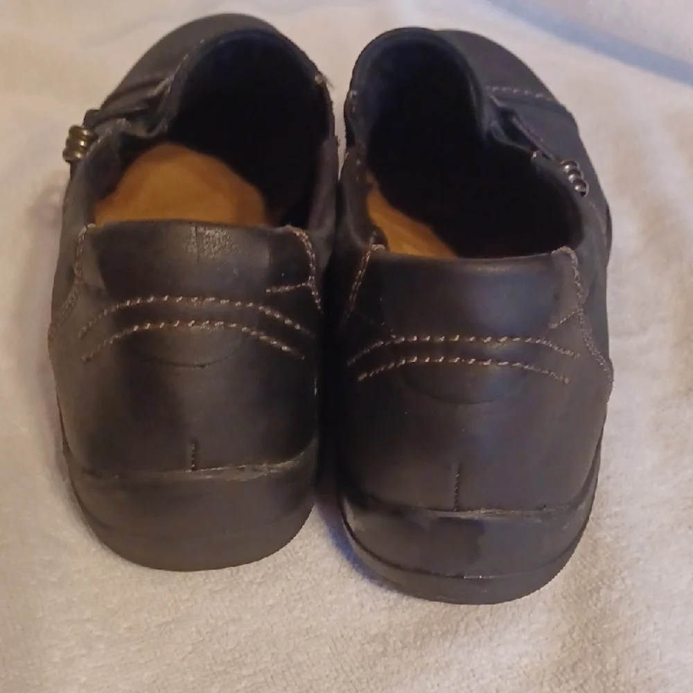 Michel Meynard Black Leather Women's Shoes Size 9